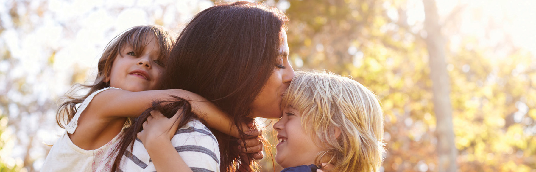 Photo of mother with children