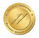 The Joint Commission National Quality Approval gold seal graphic